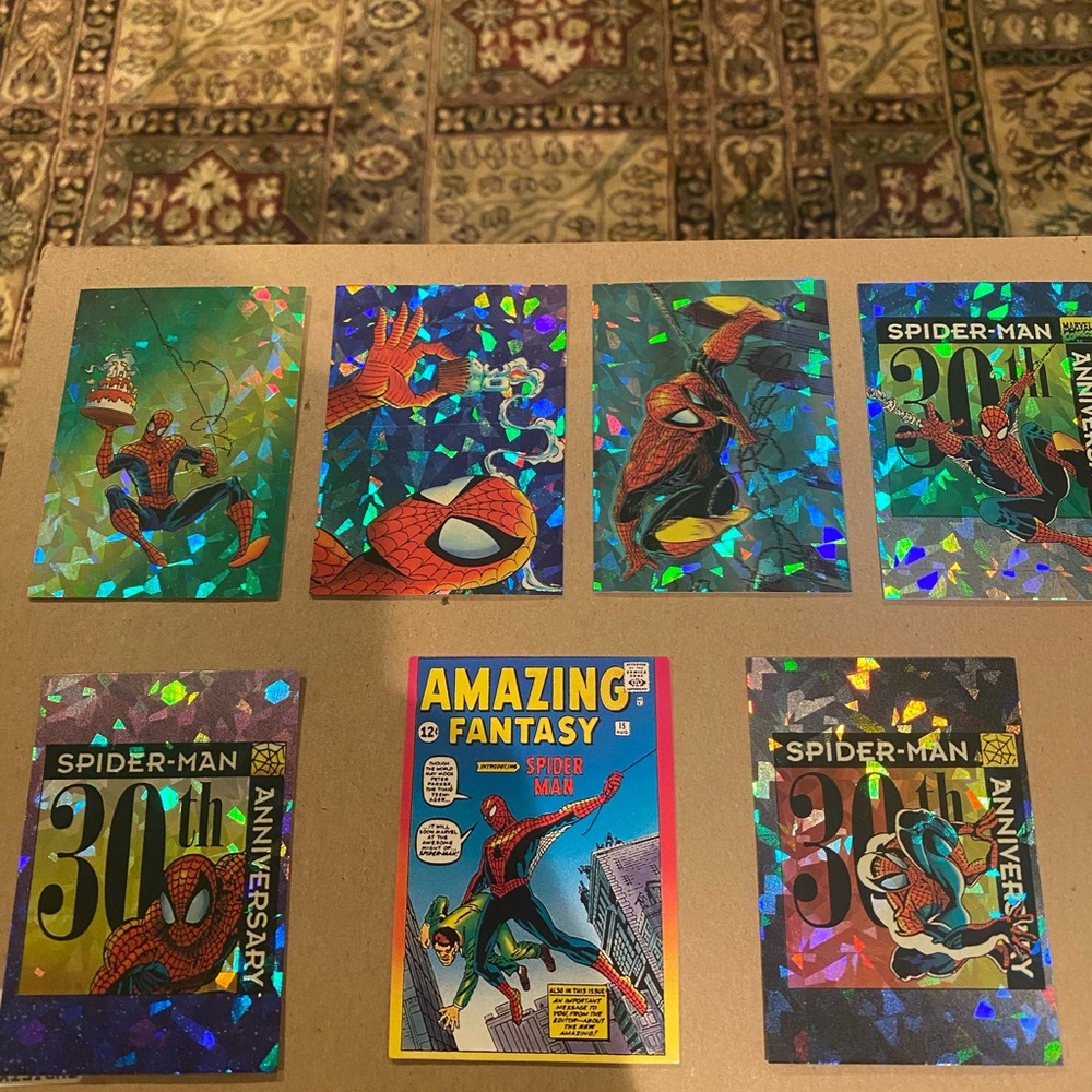 Spider-Man Holographic Card Collection